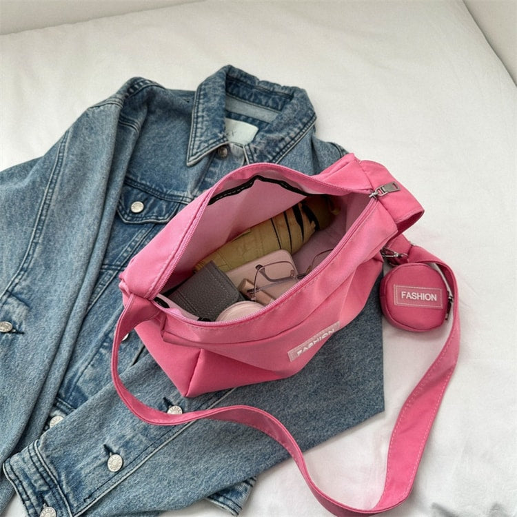 Korean Version Large Capacity, Fashion Lightweight Oxford Bag, Crossbody Bag Casual Versatile, New Autumn/Winter Fashion