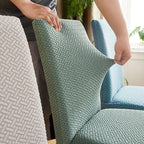 Cheap Elastic Chair Cover, Universal Size for Dining Chairs, Big Elastic Seat Covers for Home Living