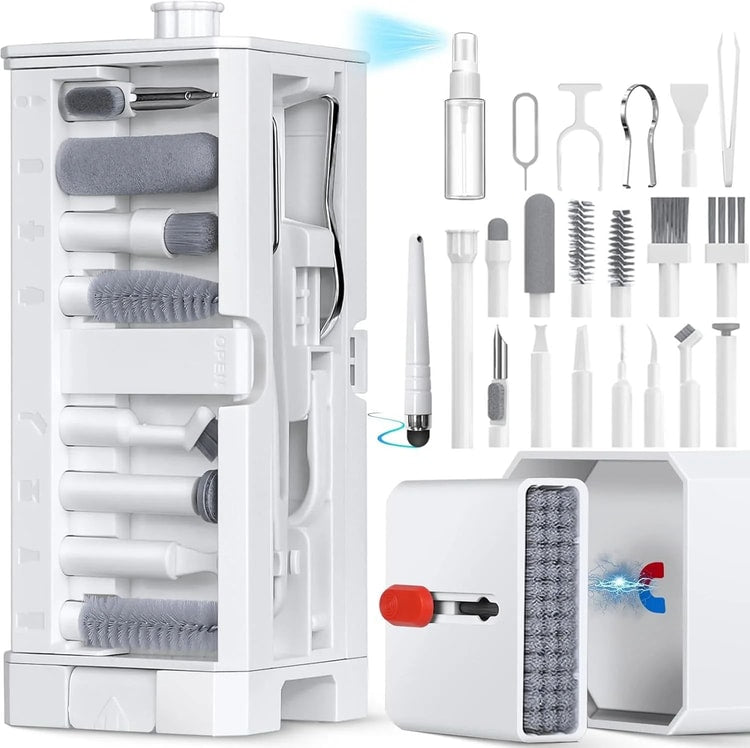 32-in-1 Electronics Cleaning Kit – Professional Phone, Earbuds & Keyboard Cleaning Tools Set