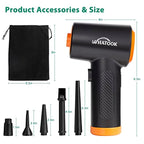 Electric Dust Blower, High-Performance 3-Speed Air Duster for Electronics, Keyboard & Home Cleaning