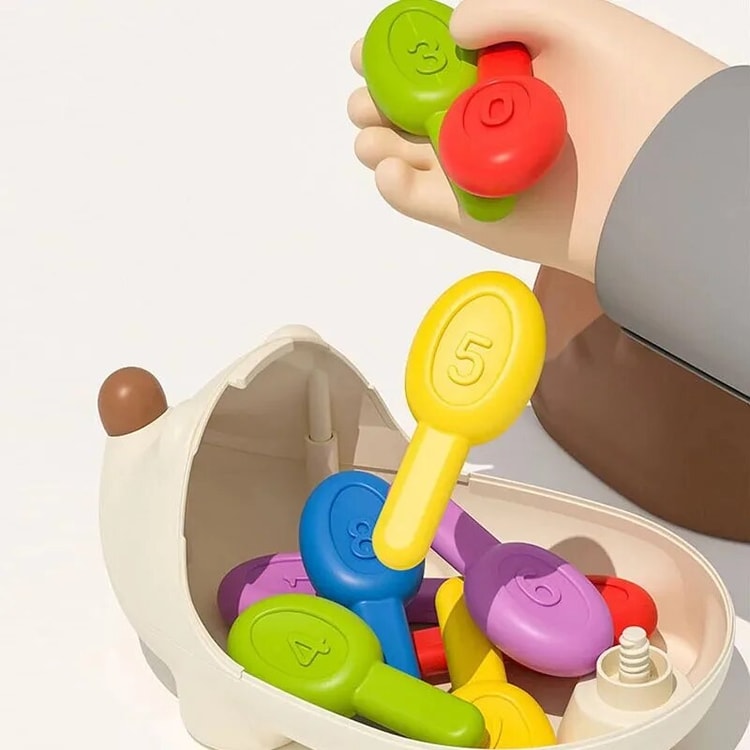 Montessori Baby Hedgehog Toy, Fine Motor Skills Sensory Toys for Toddlers, Educational Learning Toys Kids Birthday Gifts