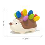 Montessori Baby Hedgehog Toy, Fine Motor Skills Sensory Toys for Toddlers, Educational Learning Toys Kids Birthday Gifts