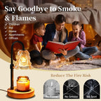 Dimmable Aromatherapy Candle Warmer Lamp Adjustable Brightness Fragrance Diffuser With Light Home Decor Bedroom Living Room