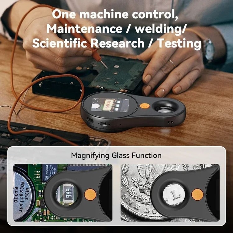 500X Digital Microscope with Light for Electronics, Coins, Jewelry, and Watch Repair