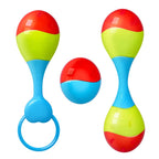 Early Learning Montessori Baby Toy, Musical Instrument Rattle Shaker, Bell Hammer Kids Toys for Children