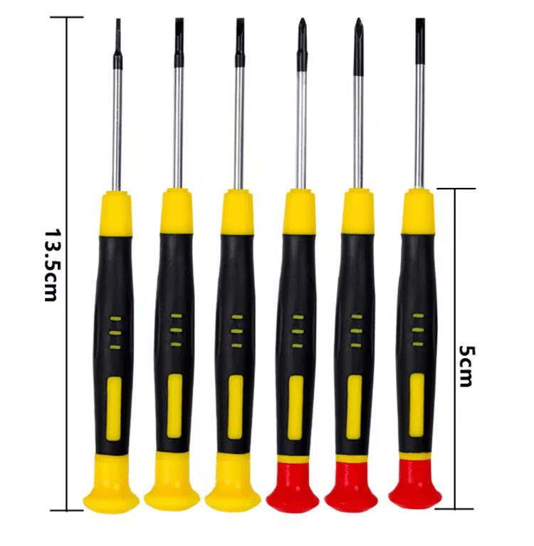 Precision Mini Screwdriver Set for Electronics Watch Jewelry Repair 6 Piece Precision Screwdriver Kit